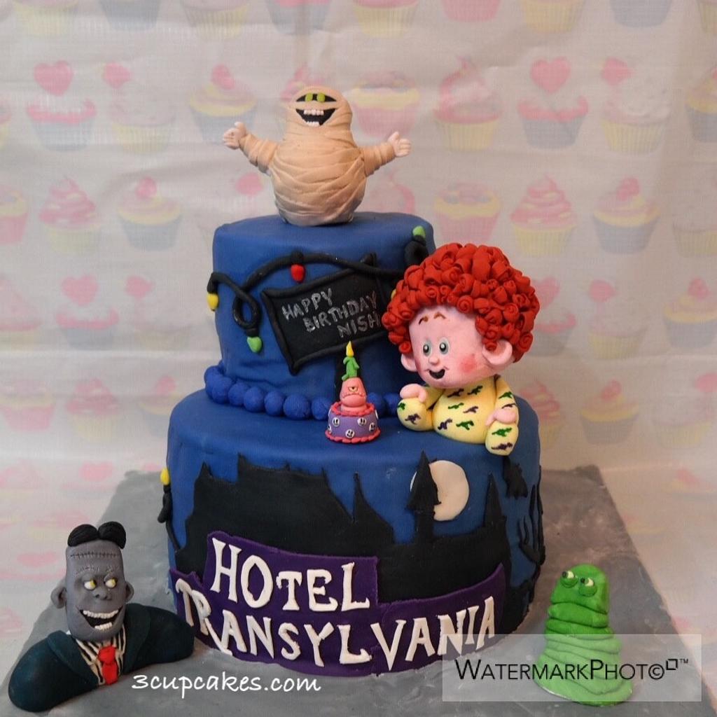 Hotel Transylvania themed cake !! Cake by 3Cupcakes CakesDecor