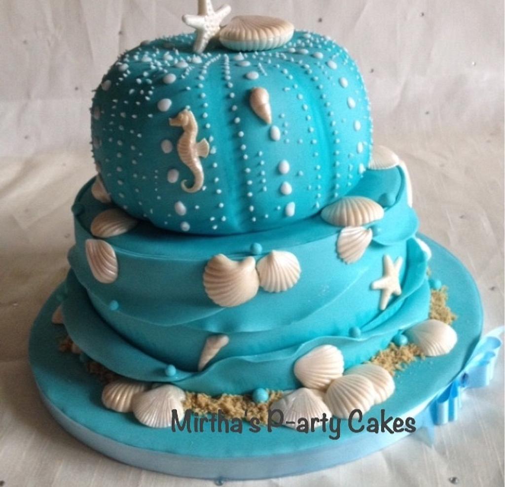 Underwater sea cake - Cake by Mirtha's P-arty Cakes - CakesDecor