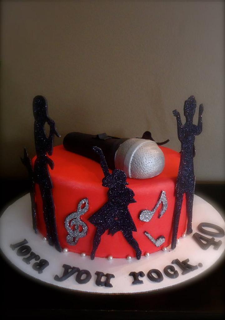 karaoke Cake Cake by joy cupcakes NY CakesDecor