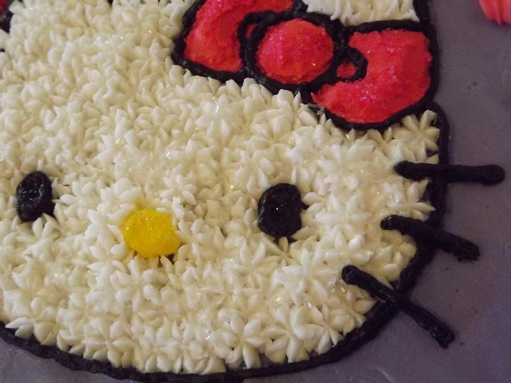 Hello Kitty pull apart cake - Cake by RockinLayers - CakesDecor