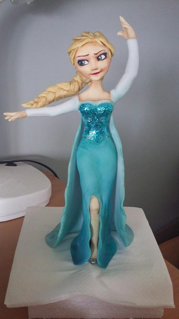 Frozen cake - Cake by Kikica - CakesDecor