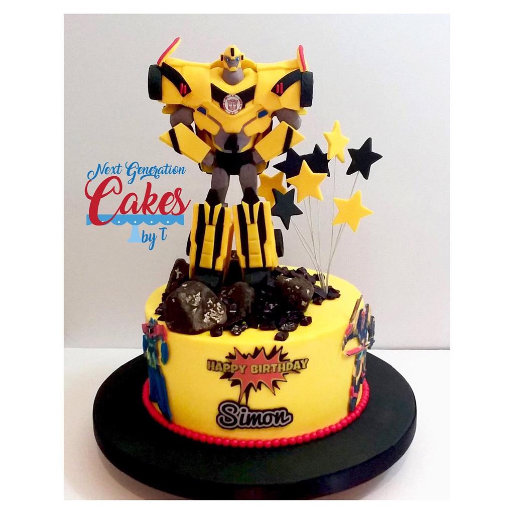 Transformer Bumble Bee PAKE Name Cake Topper | Shopee Philippines