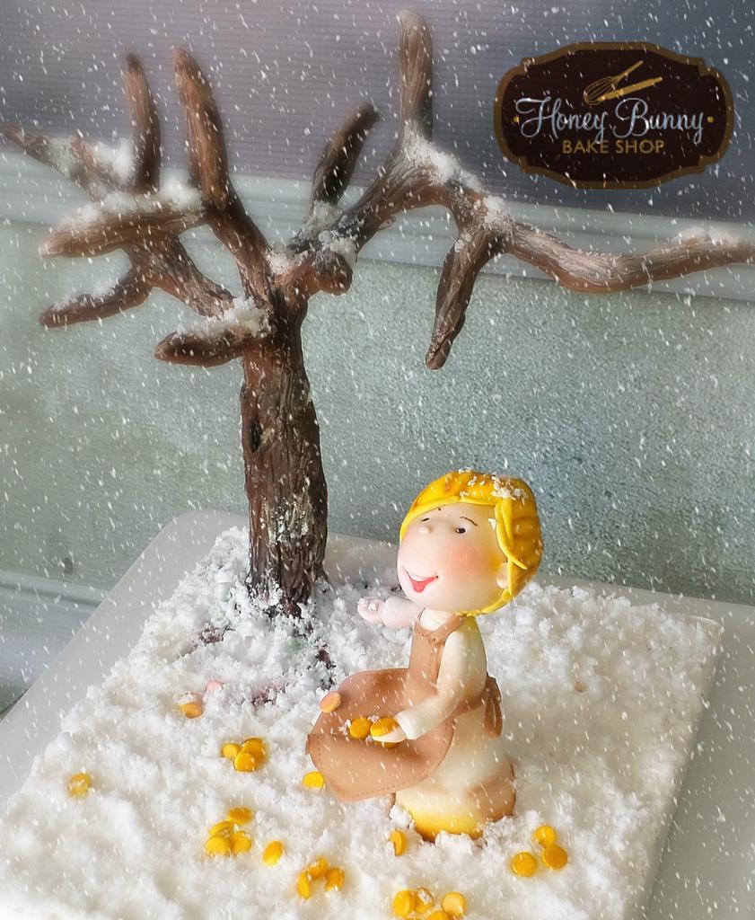 The Star Money Grimm's Fairy Tails Collaboration Cake