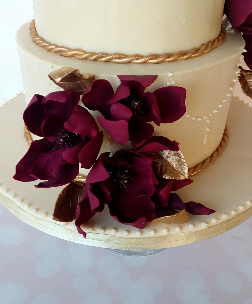Wedding Cake Cake By Minna Abraham Cakesdecor 