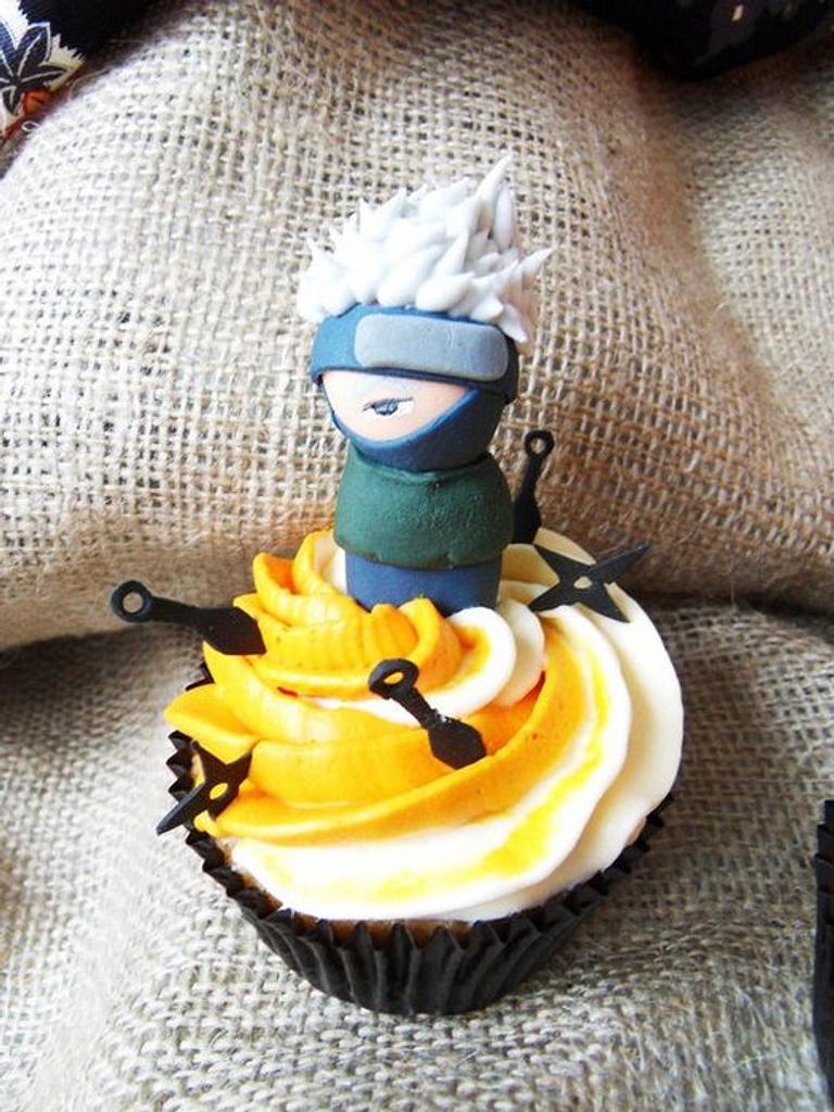 Naruto cupcakes - Cake by Rebecca - CakesDecor