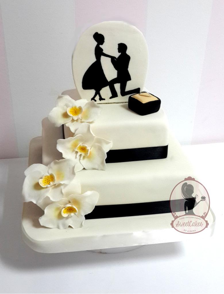 Please Marry Me Cake By Sweetcakes Cakesdecor