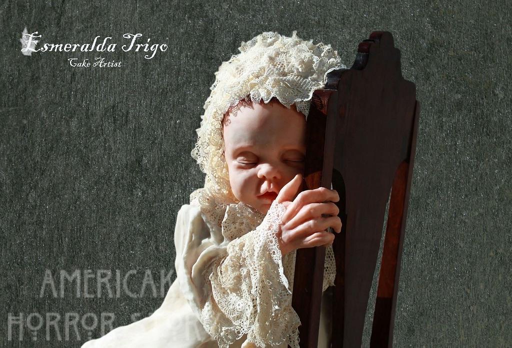 Baby American Horror Story collab - Cake by Esmeralda - CakesDecor