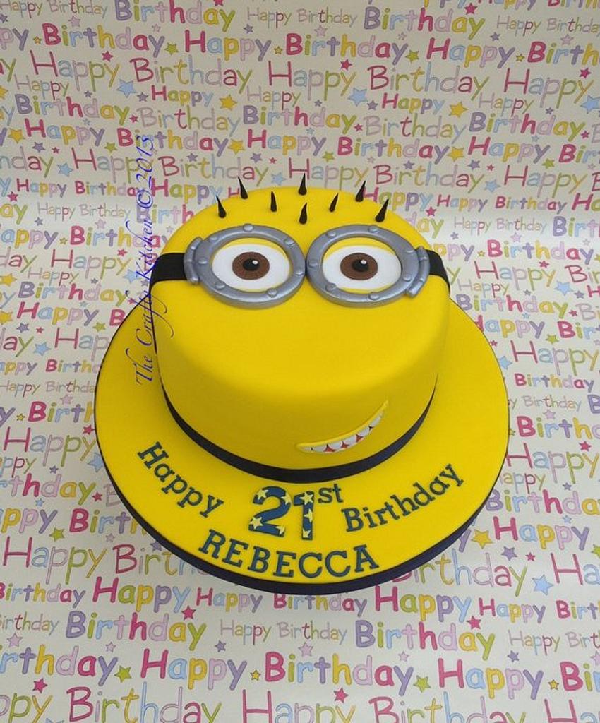Personalised Digital Cake Topper Minions Theme topper for Birthday Party  Celebration & Cake Decoration
