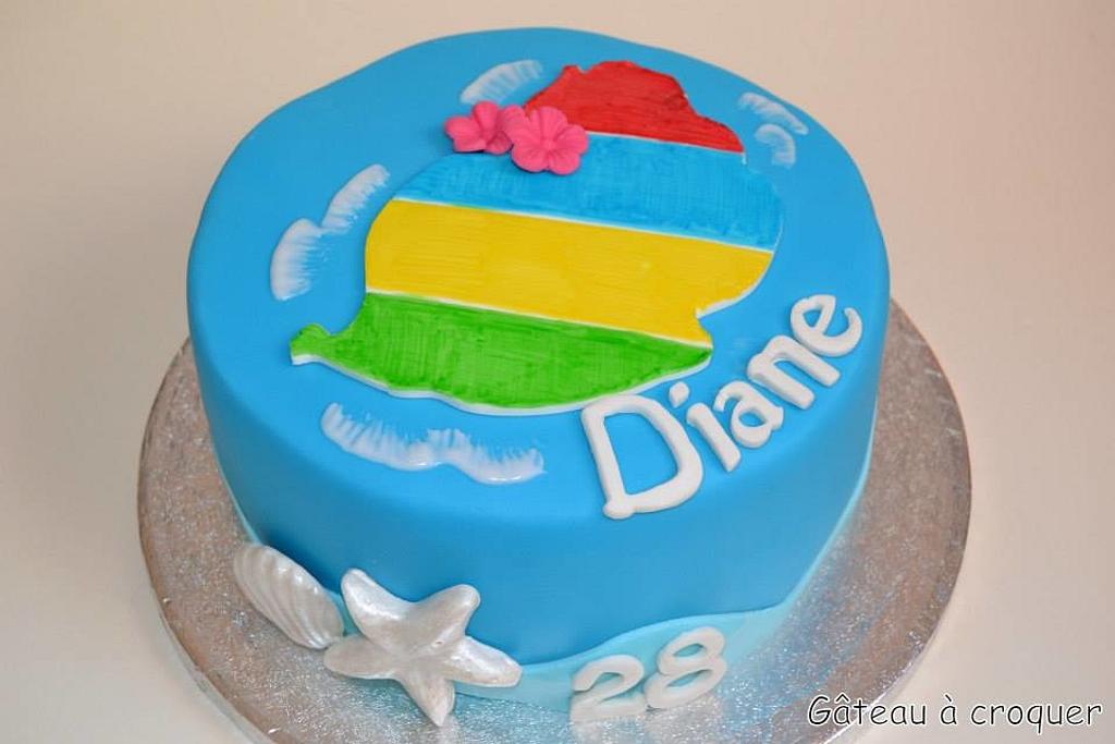 Mauritius cake Cake by Gâteau à croquer CakesDecor