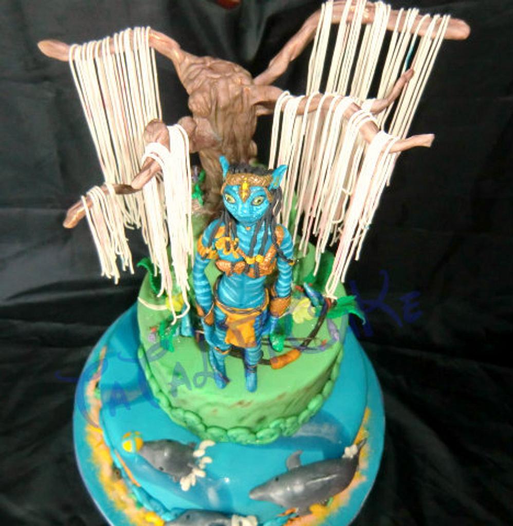 Avatar Birthday Cake Topper Template Printable  Bobotemp