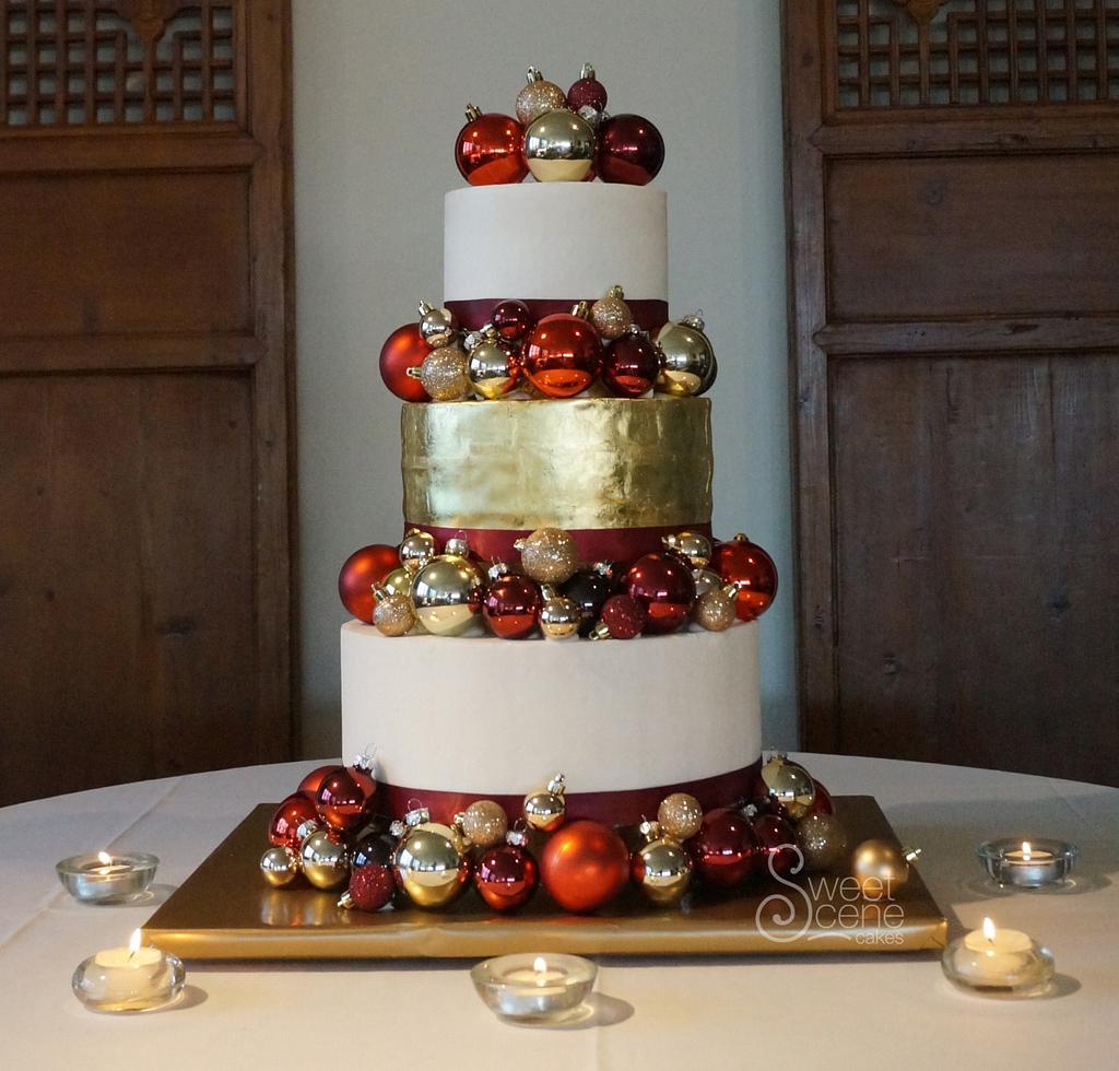 Winter Wedding Cake Inspiration - hayleyelizabethcakedesign.com