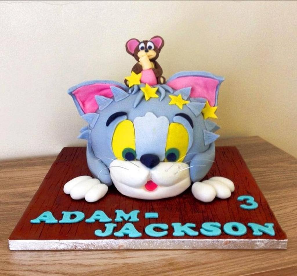 Tom & Jerry cake - Cake by Louise Dickey - CakesDecor