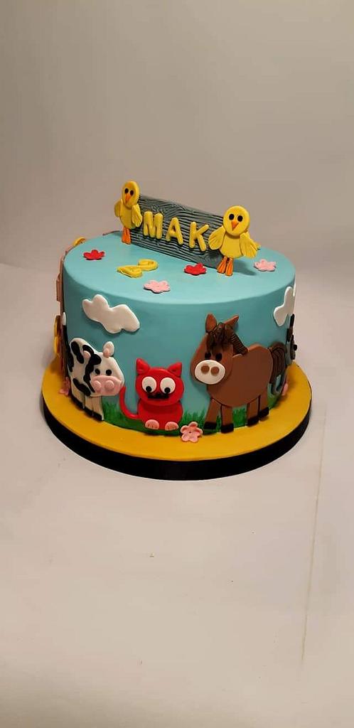 Animals cake - Cake by Zerina - CakesDecor