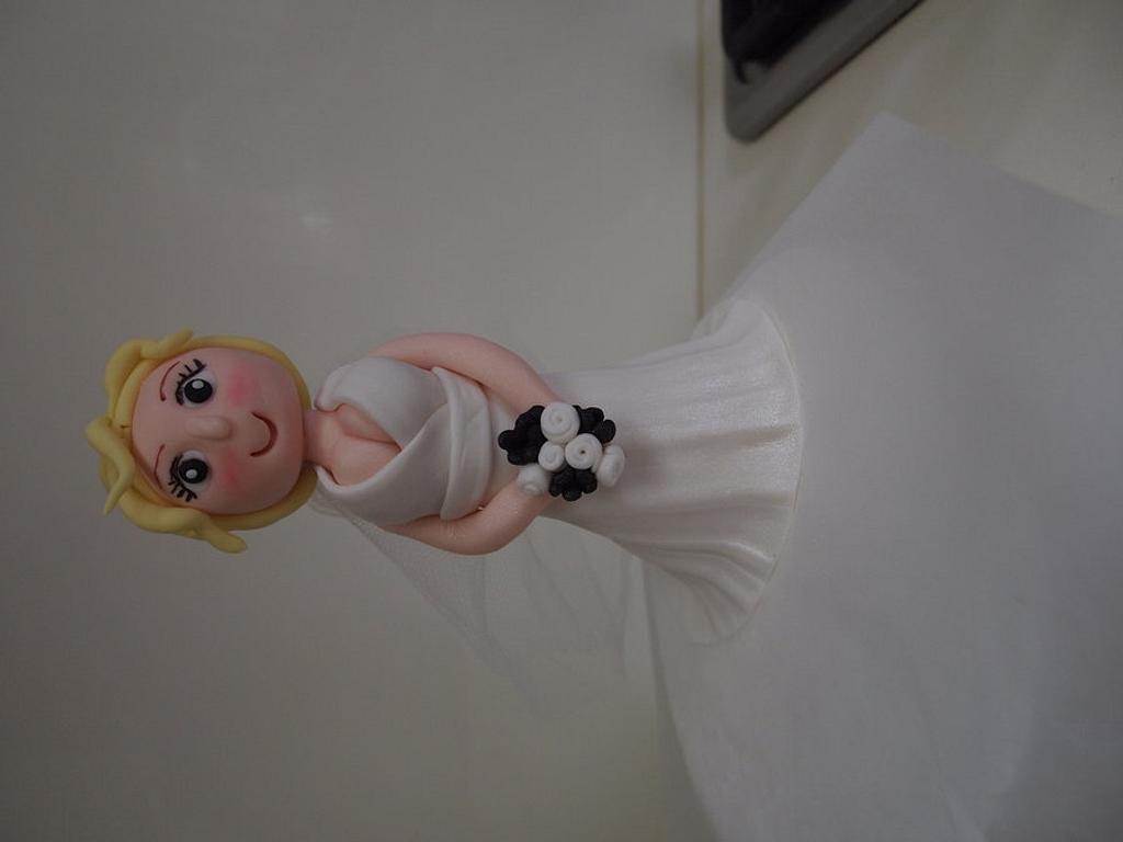 Personalised Wedding Cake Toppers Cake by Katie Rogers Personalised Wedding Cake Toppers Cake by Katie Rogers