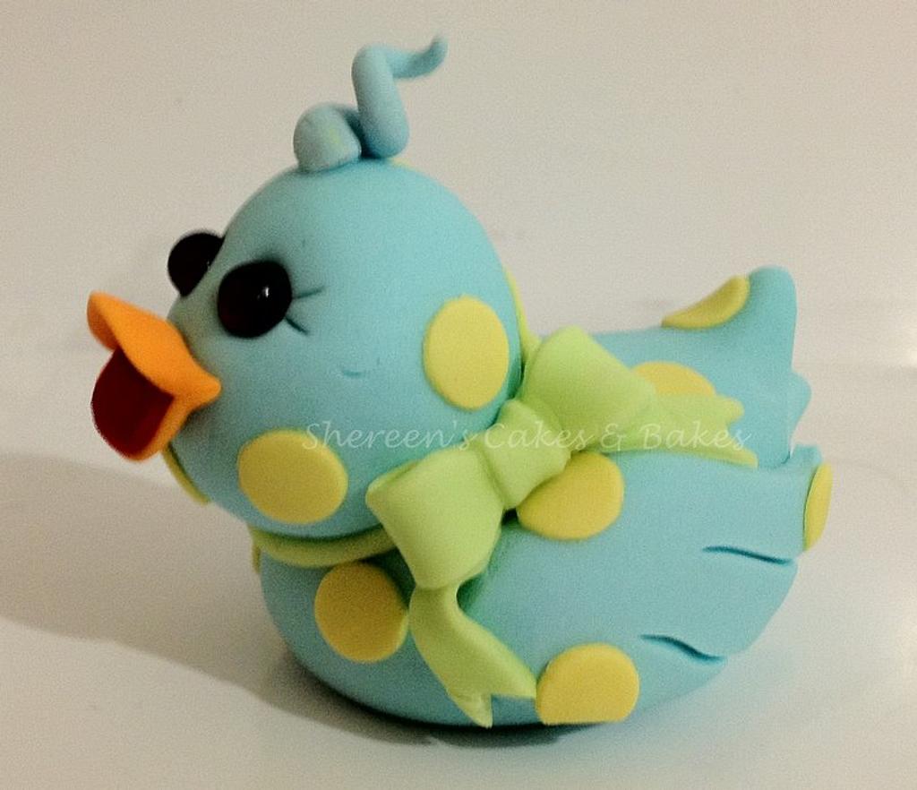 Duck Baby Shower Cake - Cake By Shereen - Cakesdecor