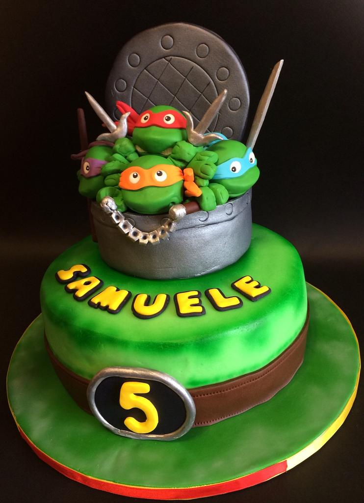 Ninja Turtles Cake Part 2 :) - Cake By Davide Minetti - Cakesdecor