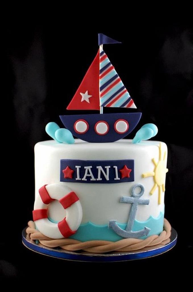 Nautical Cake Decorating Photos