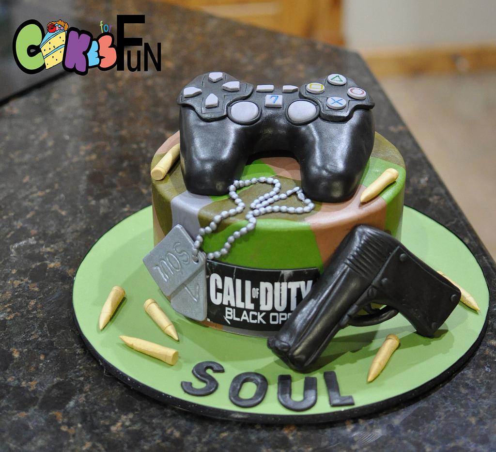 24 Call of Duty Birthday Cake Ideas - Mom's Got the Stuff
