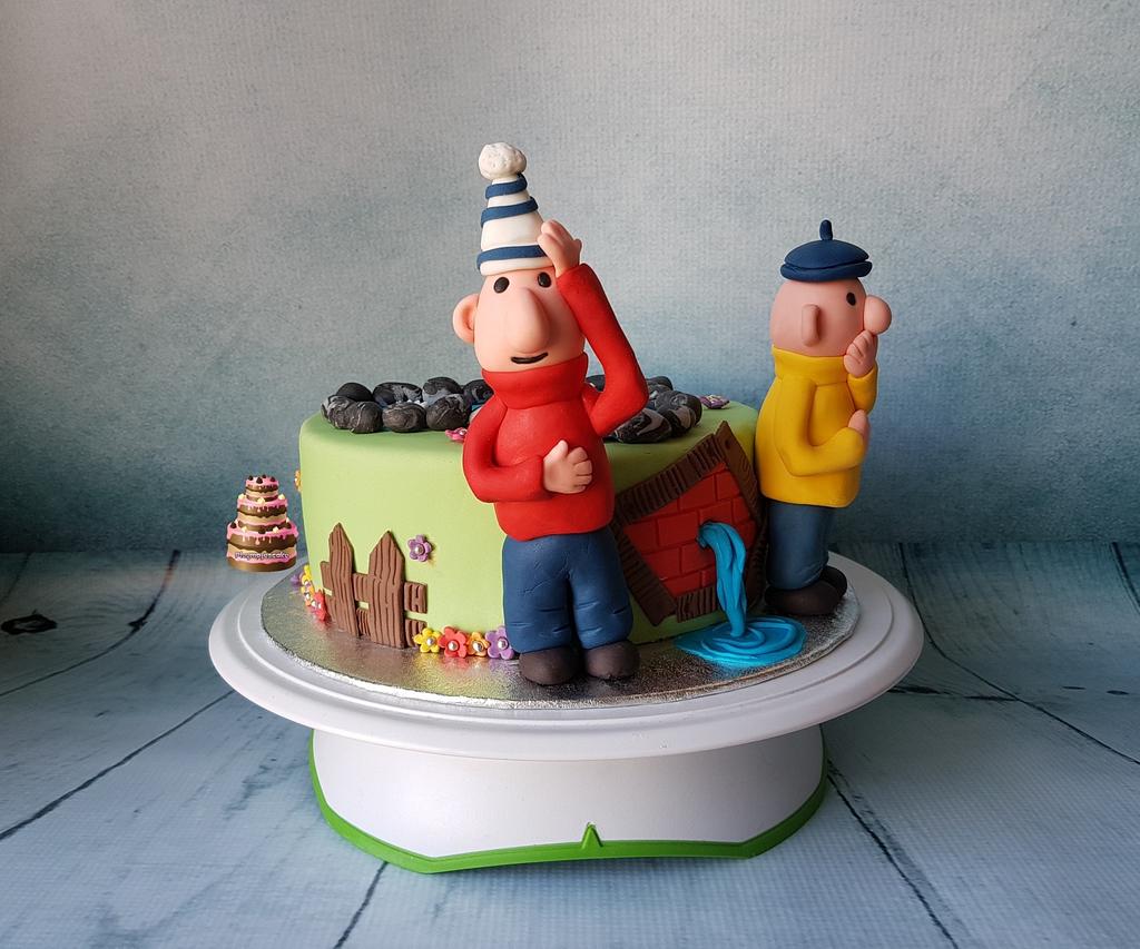 Pat and Mat - Cake by Pluympjescake - CakesDecor