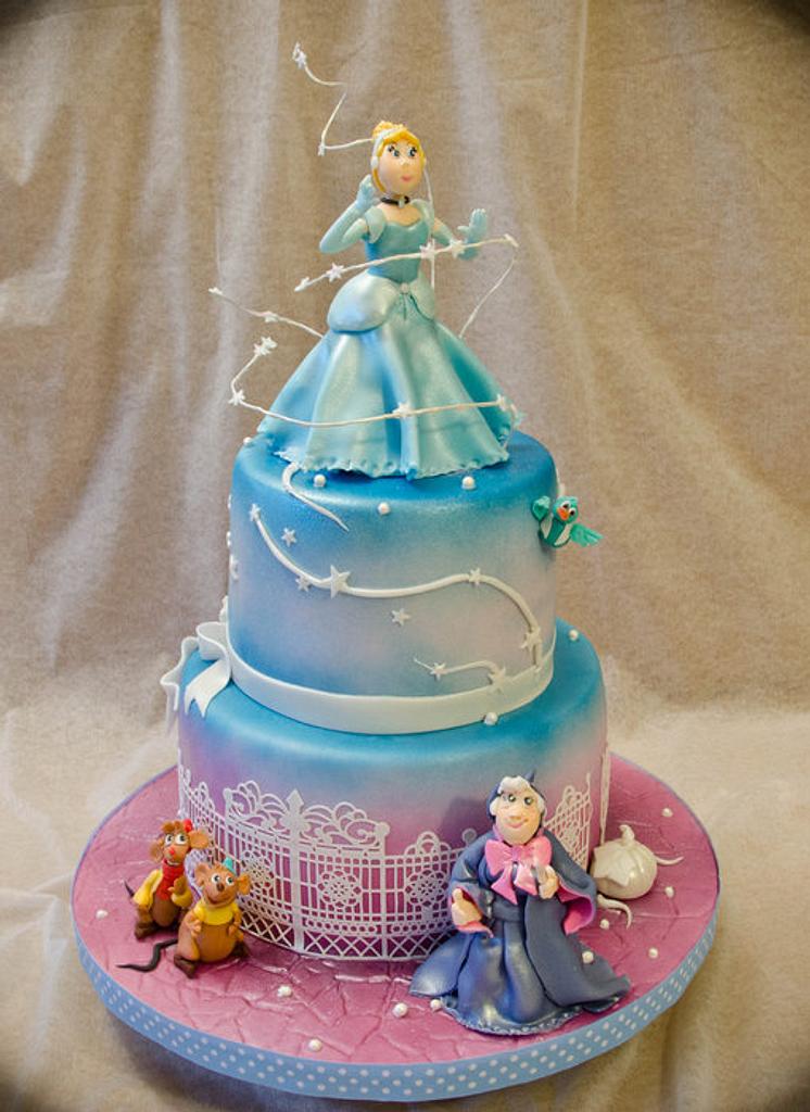 100+ Coolest Cinderella Birthday Cakes