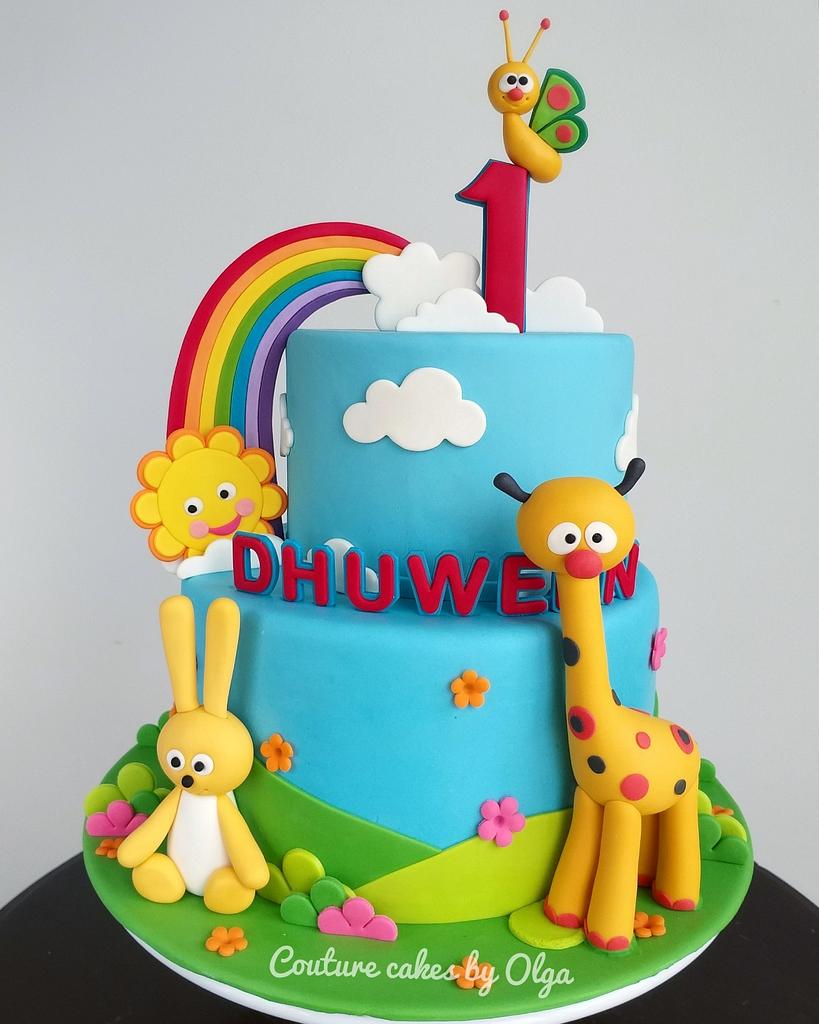 Online Birthday Cakes Order Baby TV Theme Birthday Cake for delivery in  Bangalore