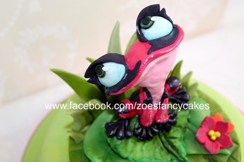 Gabi The Frog Rio 2 Cake Cake By Zoe S Fancy Cakes Cakesdecor