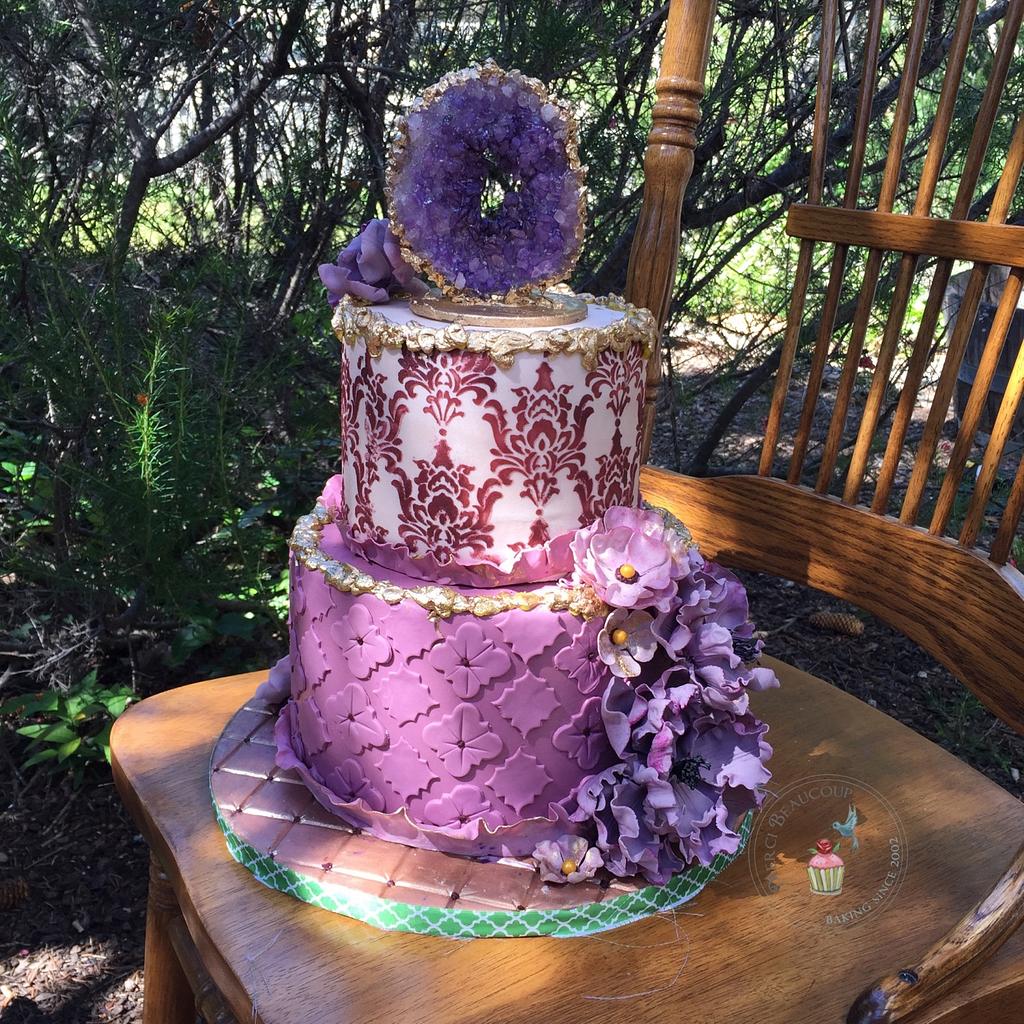 Crystal Wedding Cake | Crafty Amino