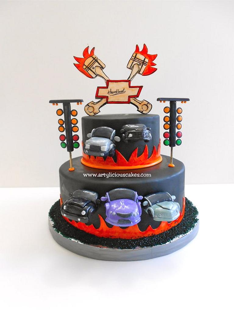 Chev Camaro 21st Birthday Cake | Zeppiedoescakes
