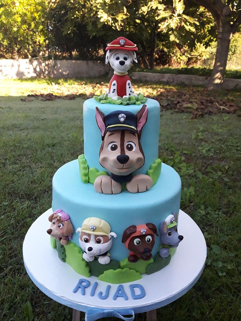 Paw patrol cake - Decorated Cake by Torte Panda - CakesDecor