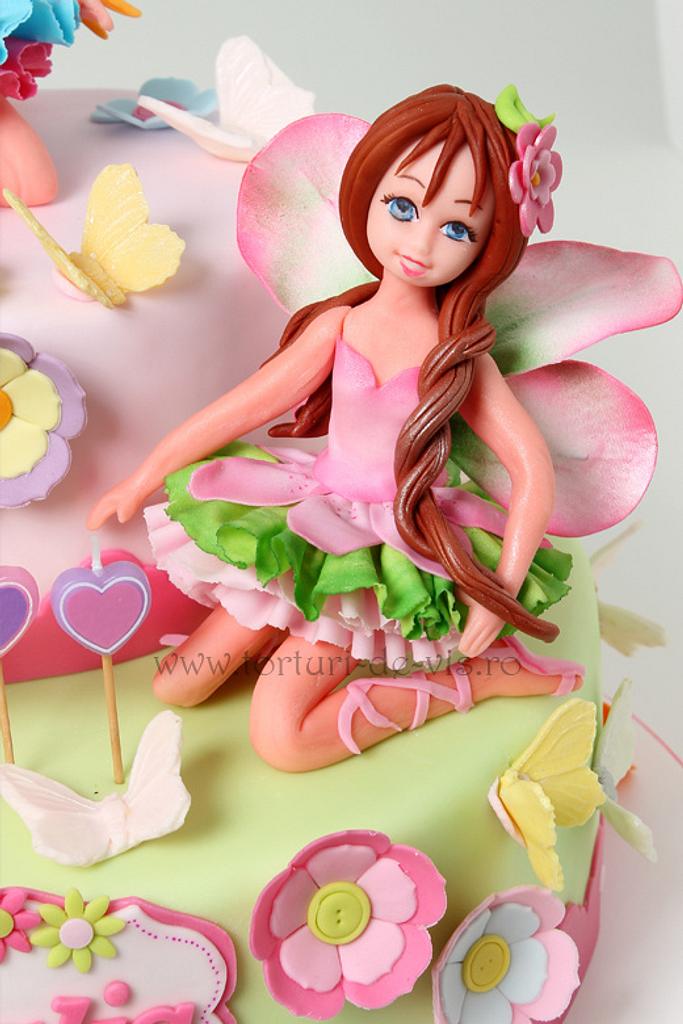 Fairies for Amalia - Cake by Viorica Dinu - CakesDecor