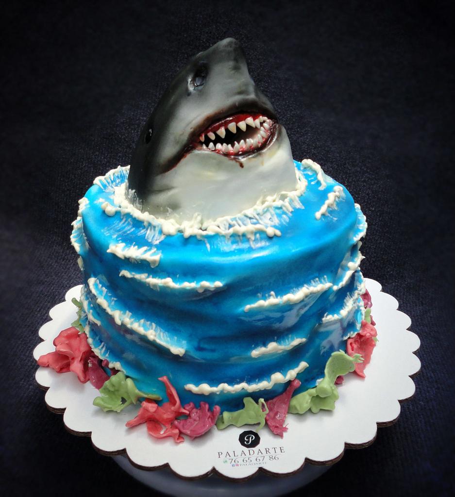 Shark Cake - Cake By Paladarte El Salvador - Cakesdecor