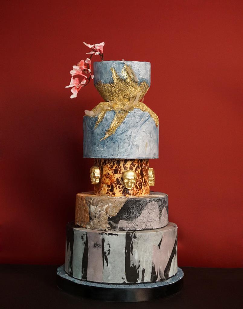 Gothic Cake - Cake by Duygu Tugcu - CakesDecor