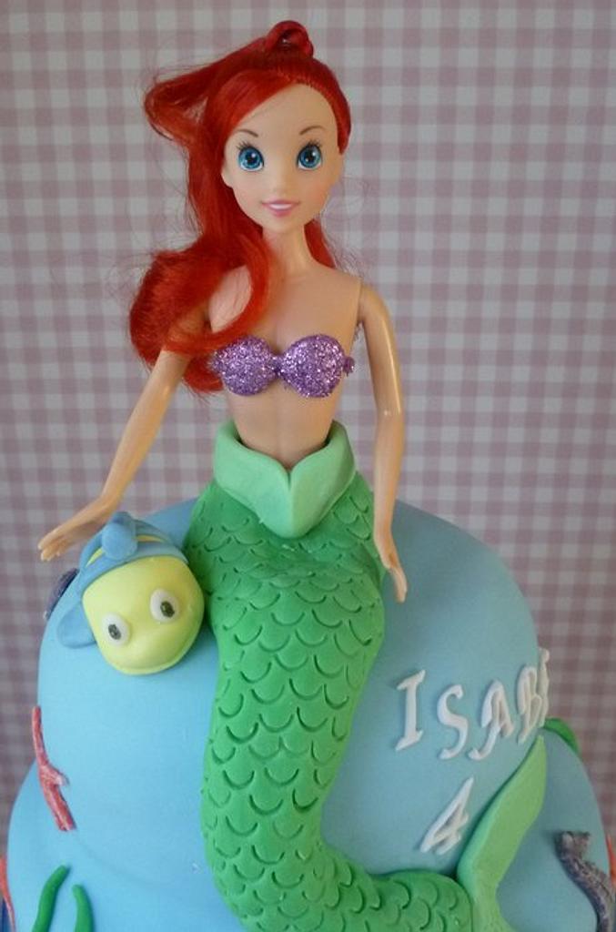 Little Mermaid Cupcake Tower - Cake By Suzannahscakes - Cakesdecor
