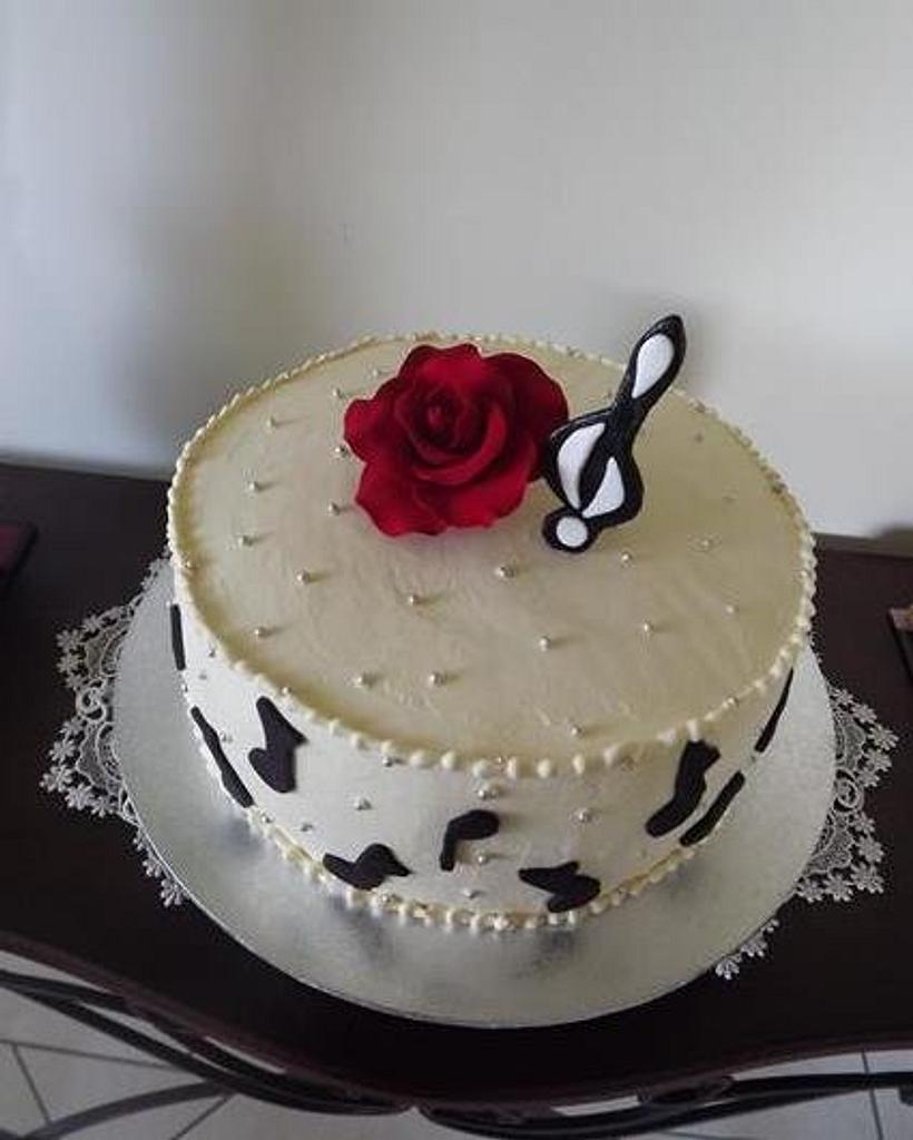 Treble clef - Cake by Loan Phan - CakesDecor