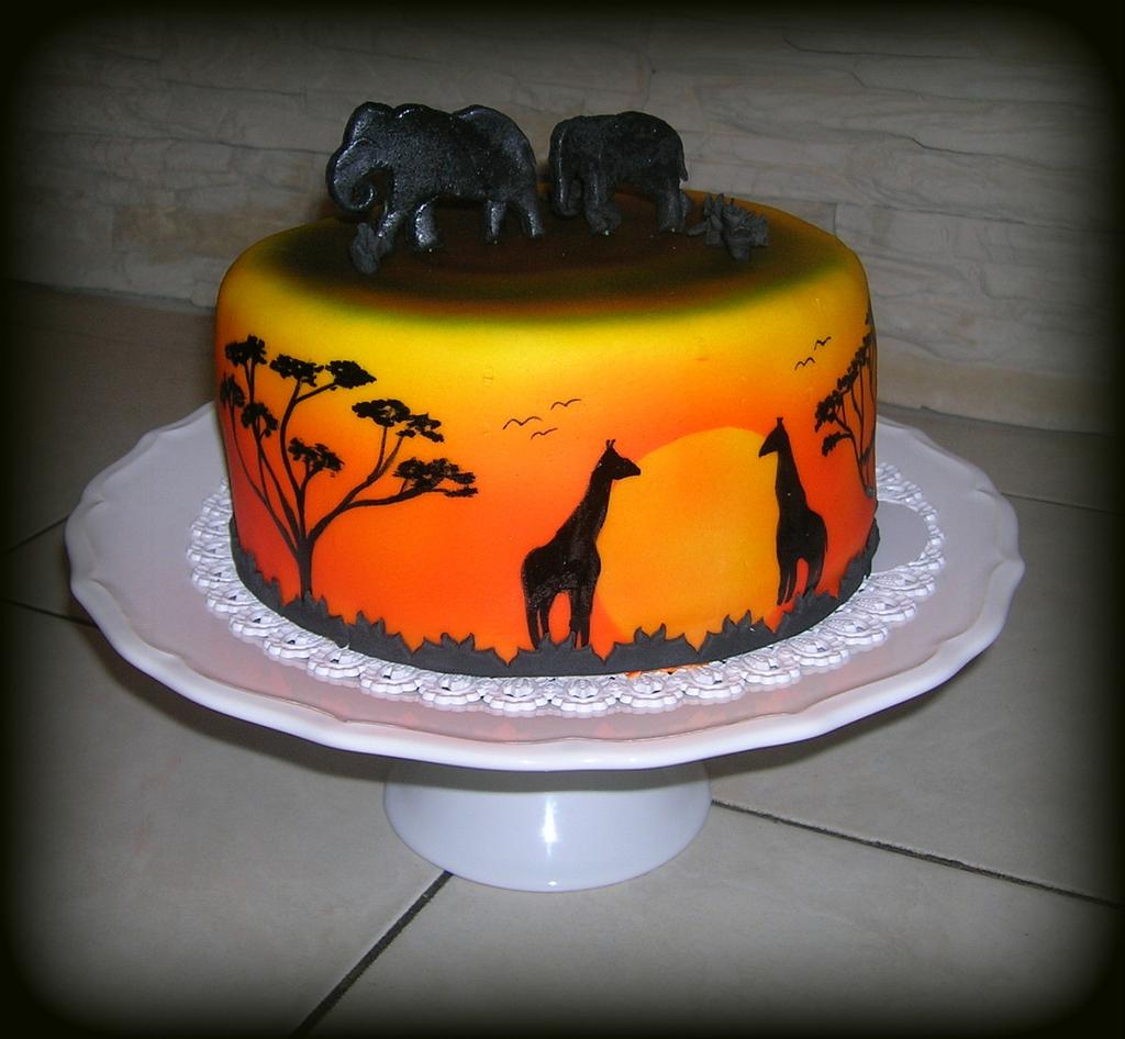 safari cake adult