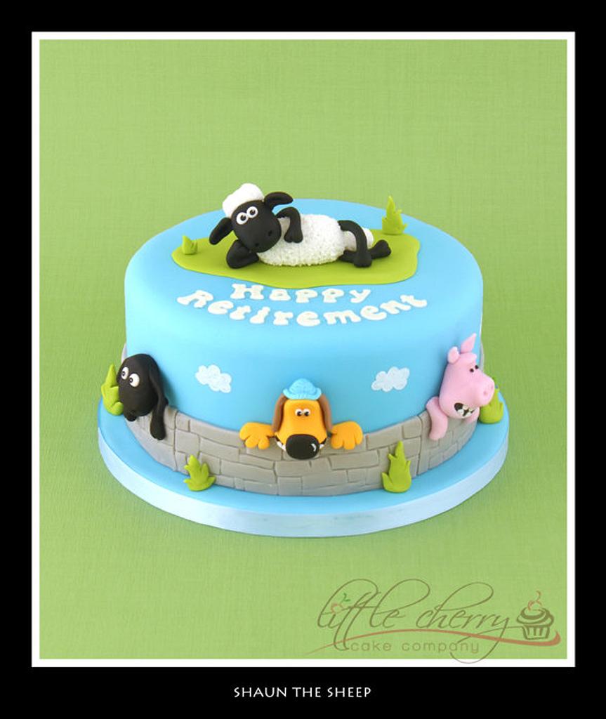 Mama Made Cakes: Shaun the Sheep Birthday Cake