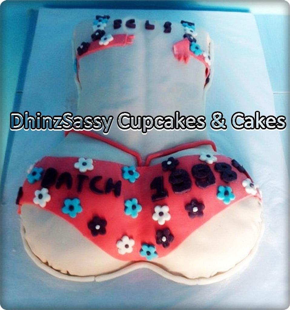 SexyBack Cake - Decorated Cake by DhinzSassy Cupcakes & - CakesDecor