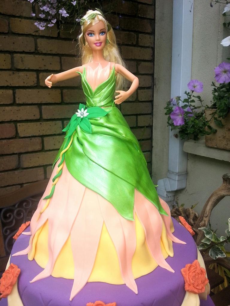 Princess Barbie Cake - Decorated Cake by Favoured Cakes - CakesDecor