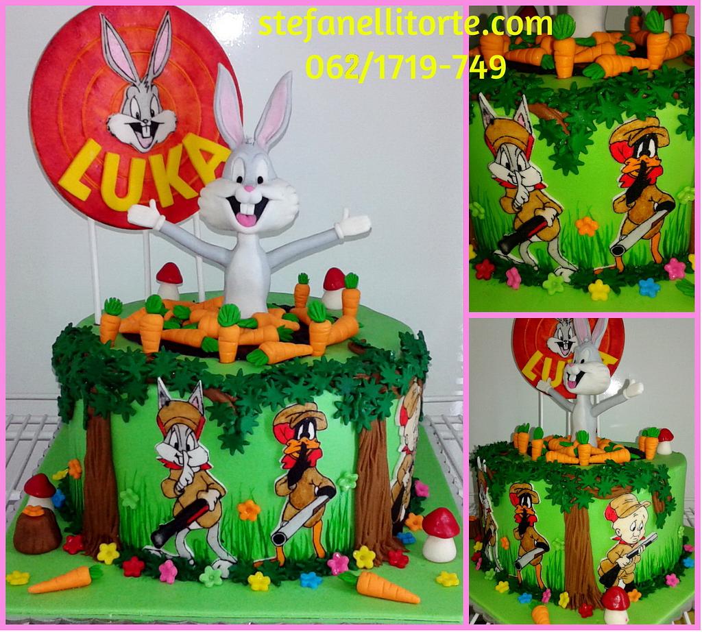 Cake tag: bugs bunny - CakesDecor