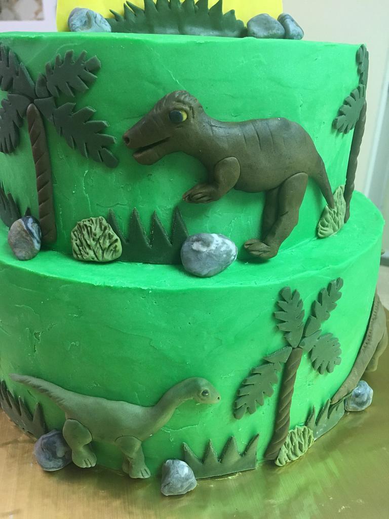 Jurassic Park birthday cake - Cake by Sweet Art Cakes - CakesDecor