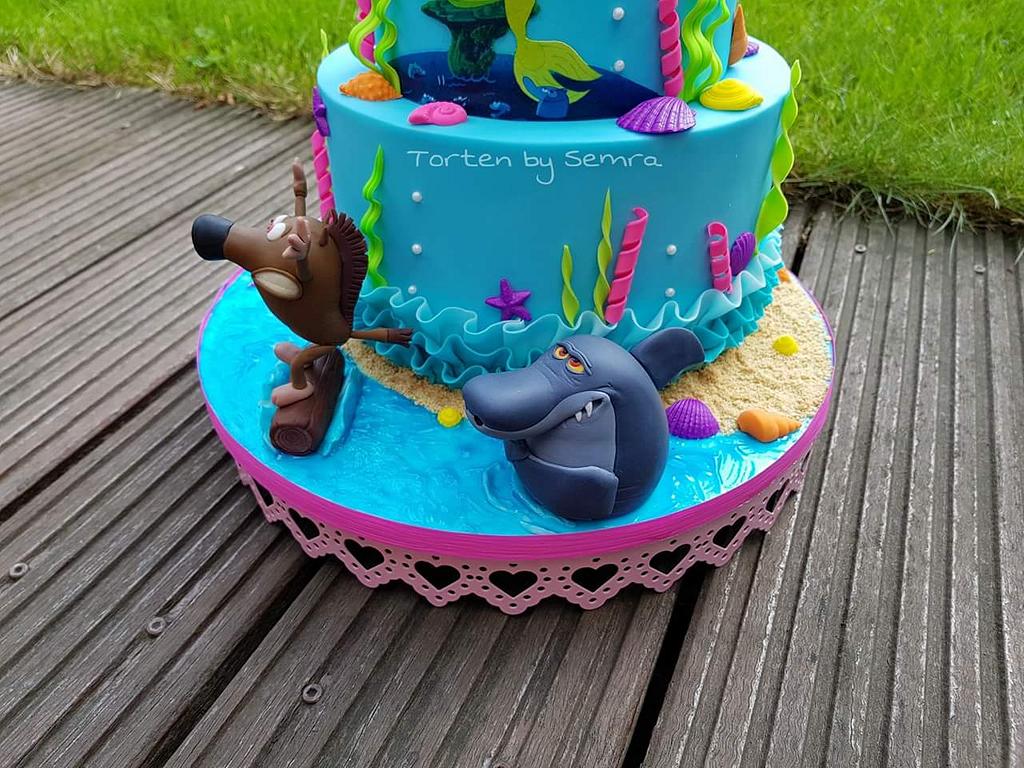 Zig & Sharko Cake - Cake by TortenbySemra - CakesDecor