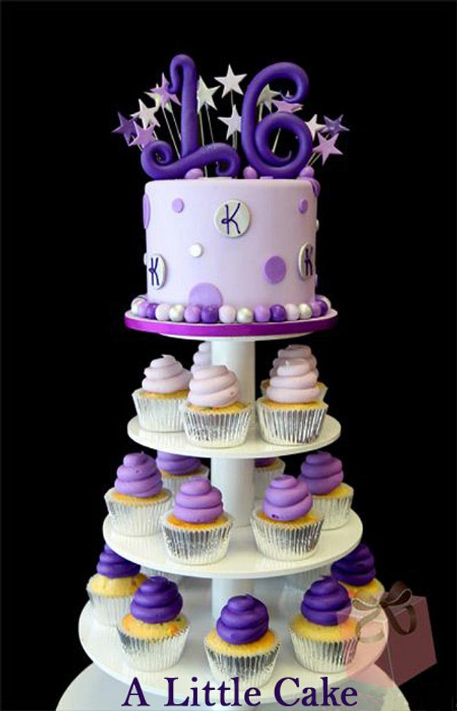 4 Tier Twin Sweet 16 Cake Cake By Leo Sciancalepore Cakesdecor