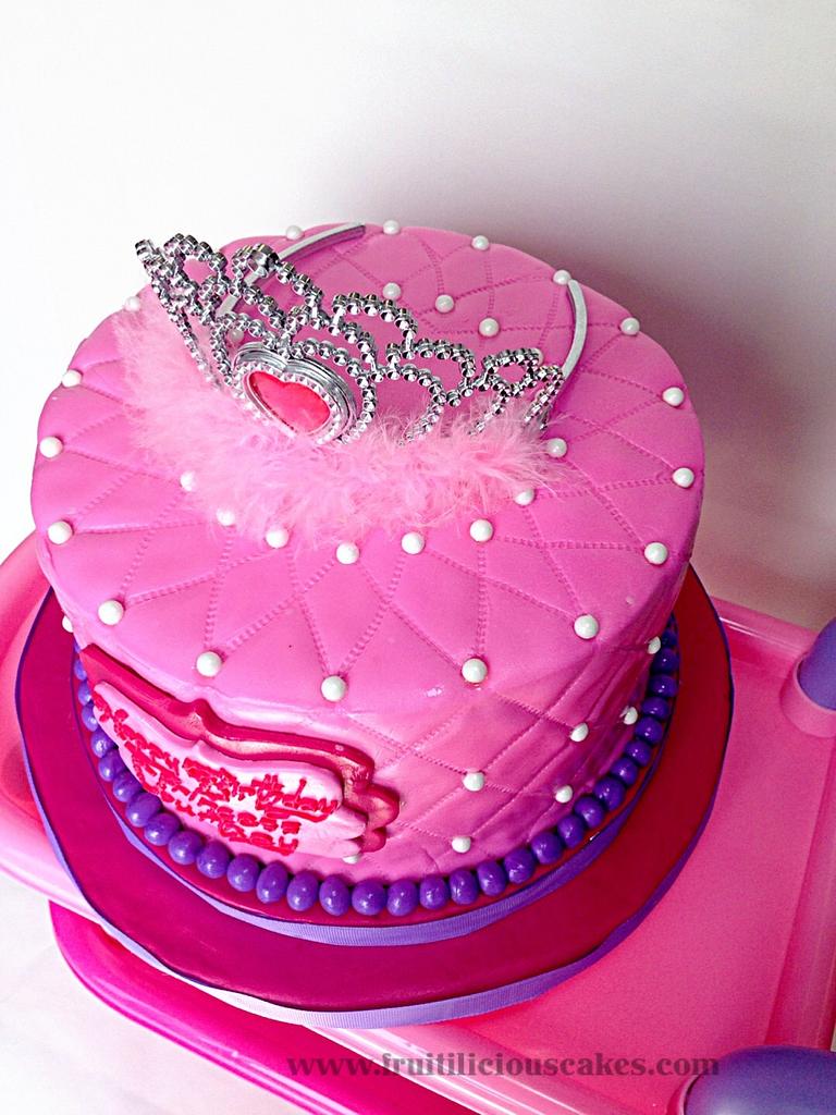 Princess Courtney - Cake by Fruitilicious Creations & - CakesDecor