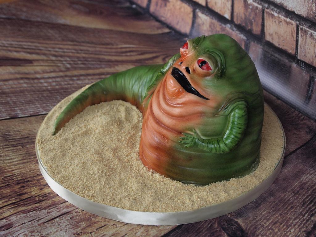 Sculpted Jabba The Hutt Cake By Cakes By Kristi Cakesdecor