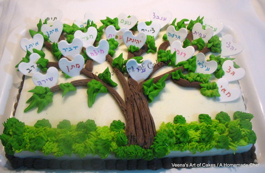 Family Tree Cake | Family tree birthday cake for a mum and s… | Flickr