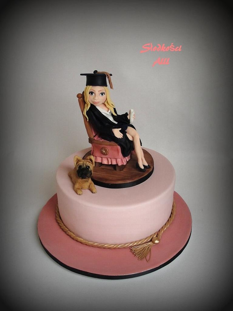 Graduation cake - Decorated Cake by Alll - CakesDecor