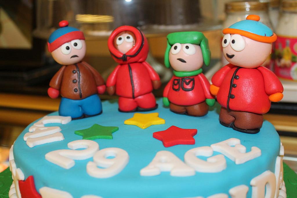 South Park Birthday cake - Cake by Reggae's Loaf - CakesDecor