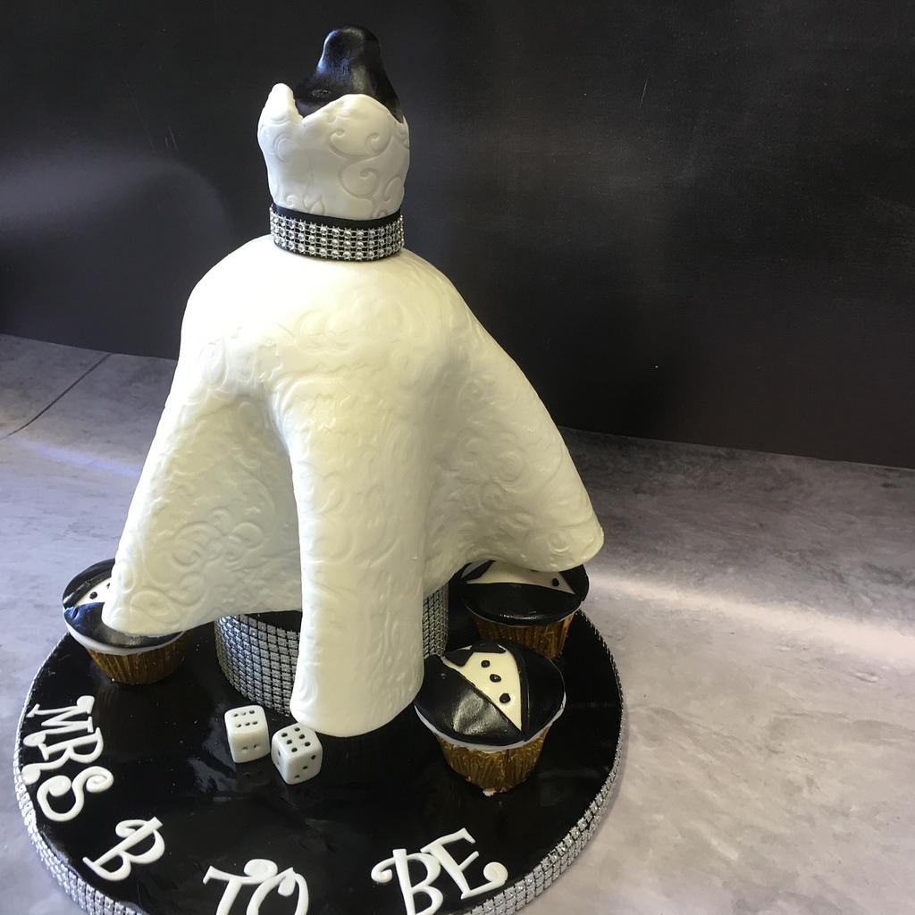 Mrs B to be Cake by CakesDecor