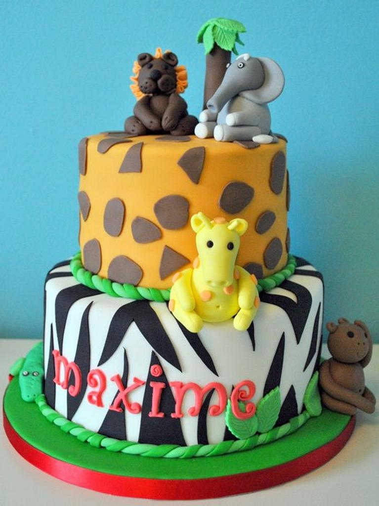 Jungle beat ! - Cake by patisserire - CakesDecor