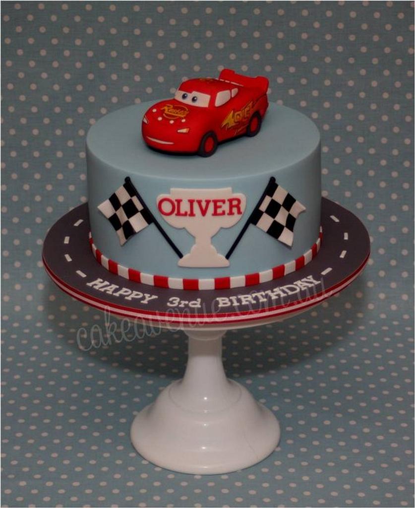 Lightning McQueen - Decorated Cake by CakeAvenue - CakesDecor